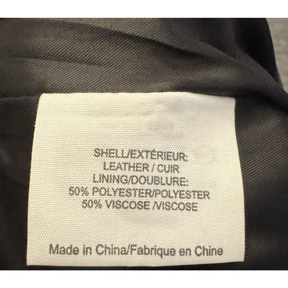 Tory Burch Fae Leather Black Skirt Pockets Front Size 6 - Picture 6 of 9